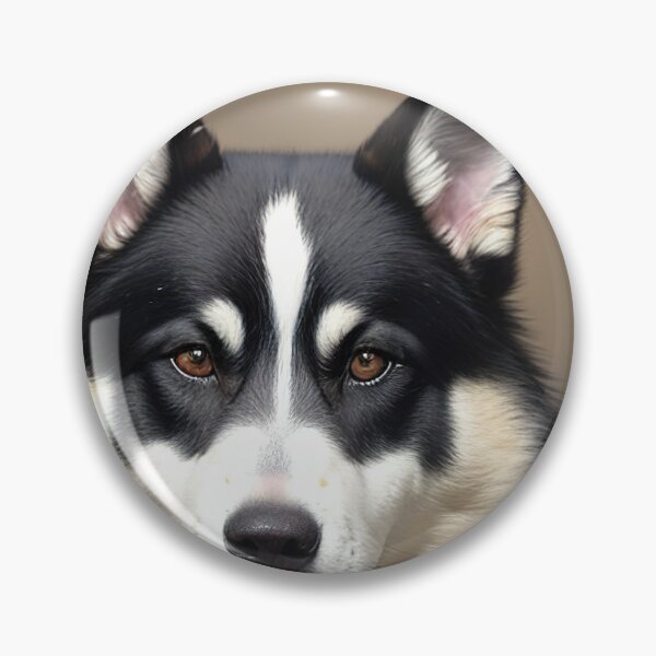 Artikelvorschau, Canine Majesty: Tamaskan Dog Portrait entworfen und verkauft von DavesDogShop.