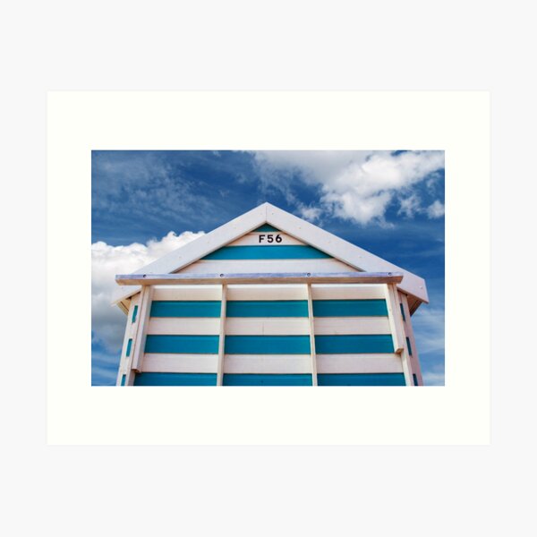 Beach Hut Series 11 Art Print