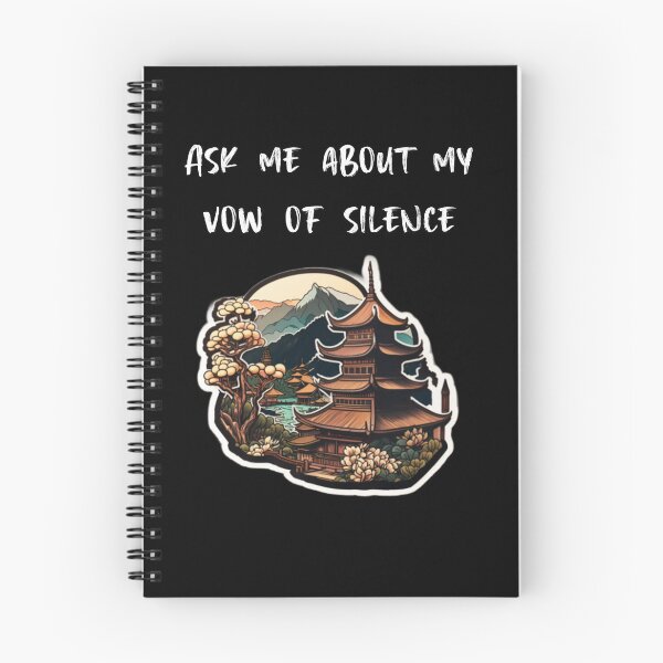 Item preview, Ask Me About My Vow Of Silence designed and sold by minimal-tahseen.