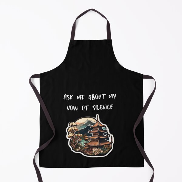 Item preview, Ask Me About My Vow Of Silence designed and sold by minimal-tahseen.