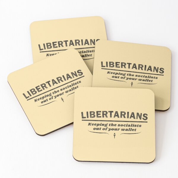 Item preview, Libertarians - Keep the socialists out of your wallet designed and sold by domkakuzu.