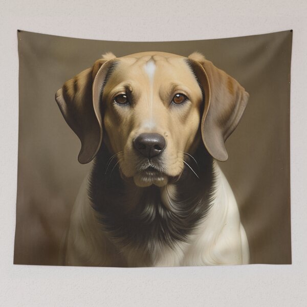 Item preview, Canine Majesty: Styrian Coarse-haired Hound Portrait designed and sold by DavesDogShop.