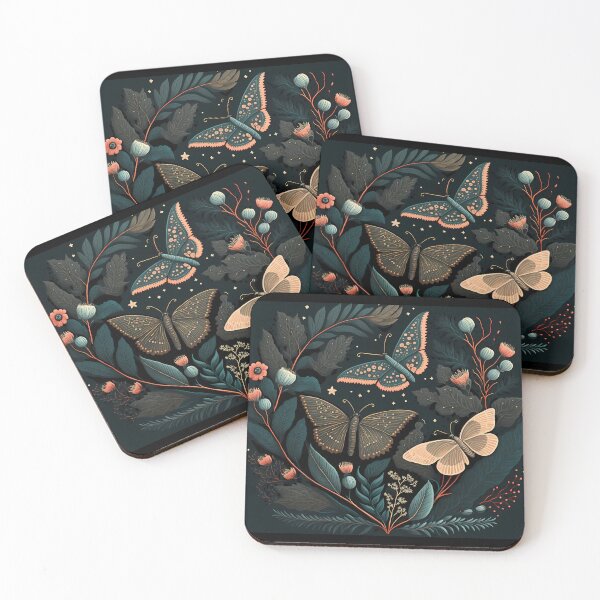 Item preview, Cottagecore Beauty | Moths and Butterflies designed and sold by TheJadeCat.