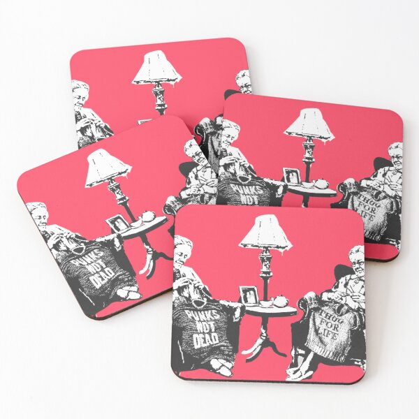 Item preview, BANKSY | Grannies Knitting Pullovers Stencil designed and sold by BanksyStore.
