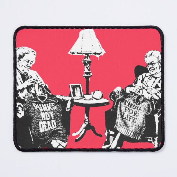 Item preview, BANKSY | Grannies Knitting Pullovers Stencil designed and sold by BanksyStore.