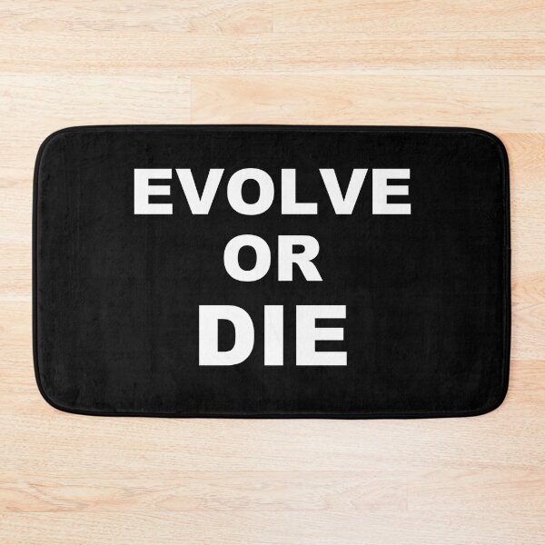 Item preview, Evolve or Die Survival Natural Selection Statement  designed and sold by The Junto Shop.