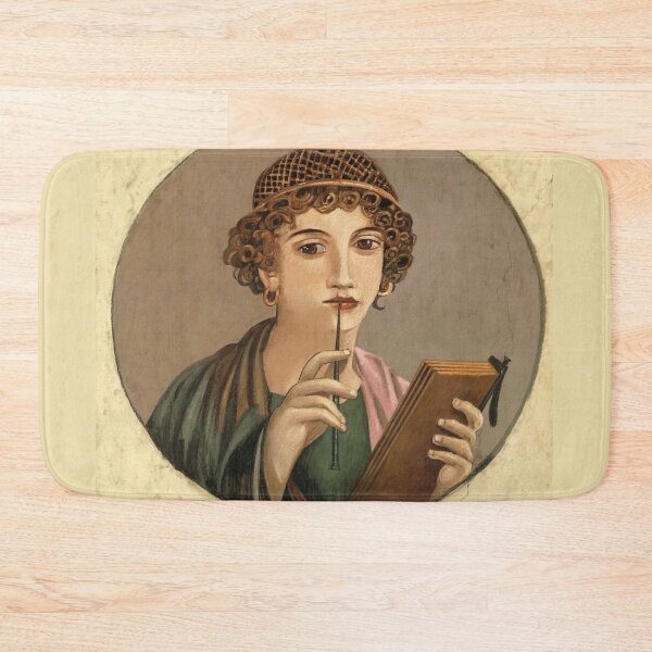 Item preview, Sappho Fresco Pompeii designed and sold by VanderWyst RE-Design.