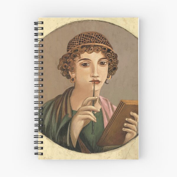 Item preview, Sappho Fresco Pompeii designed and sold by VanderWyst RE-Design.