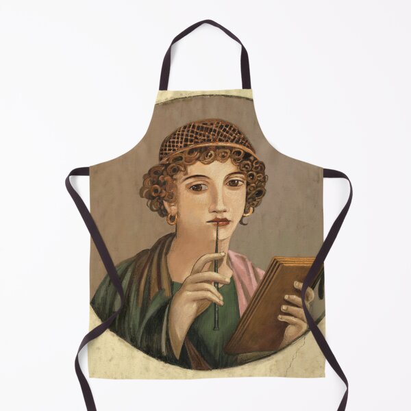 Item preview, Sappho Fresco Pompeii designed and sold by VanderWyst RE-Design.