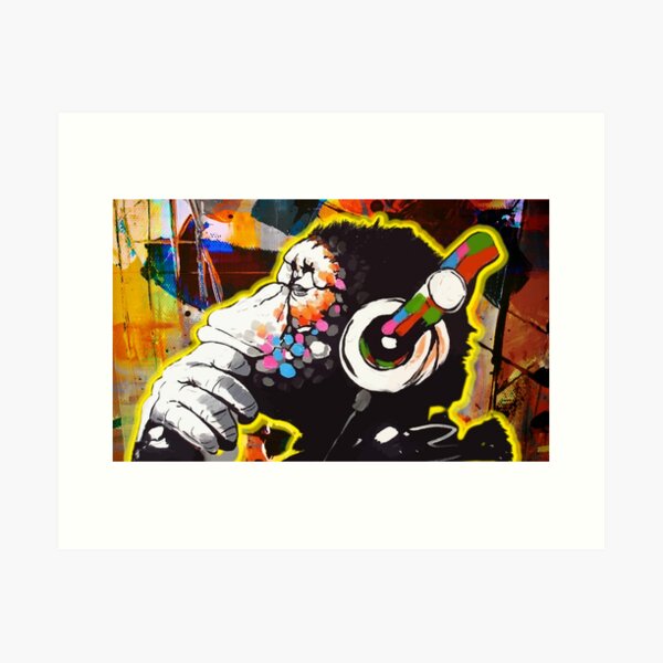 Quadro – Old school (Banksy)