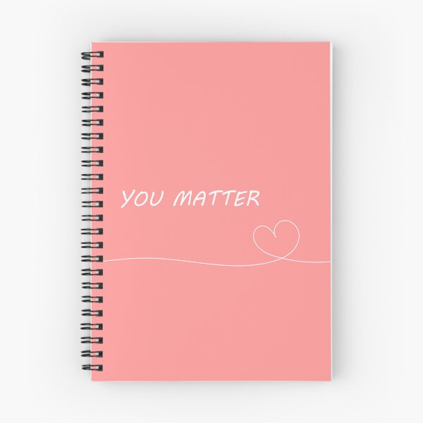 Item preview, Cute "You Matter" Red Aesthetic designed and sold by GoodJobLola.