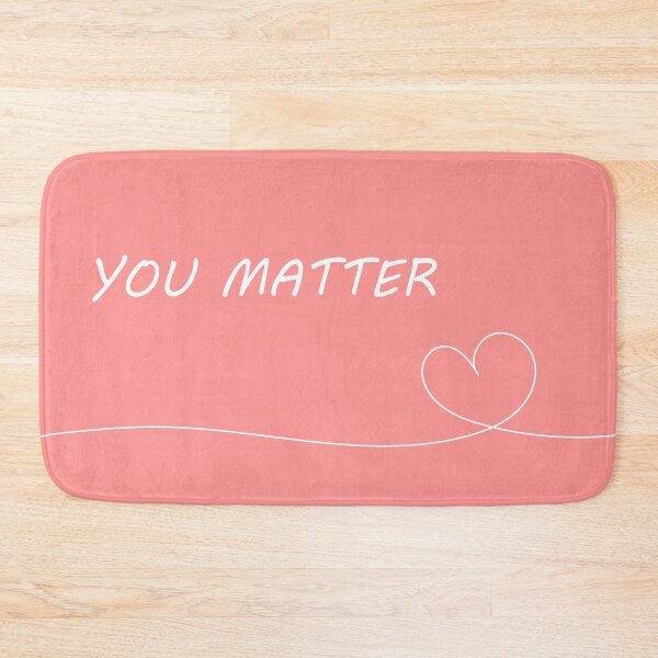 Item preview, Cute "You Matter" Red Aesthetic designed and sold by GoodJobLola.