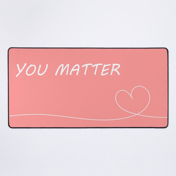Item preview, Cute "You Matter" Red Aesthetic designed and sold by GoodJobLola.