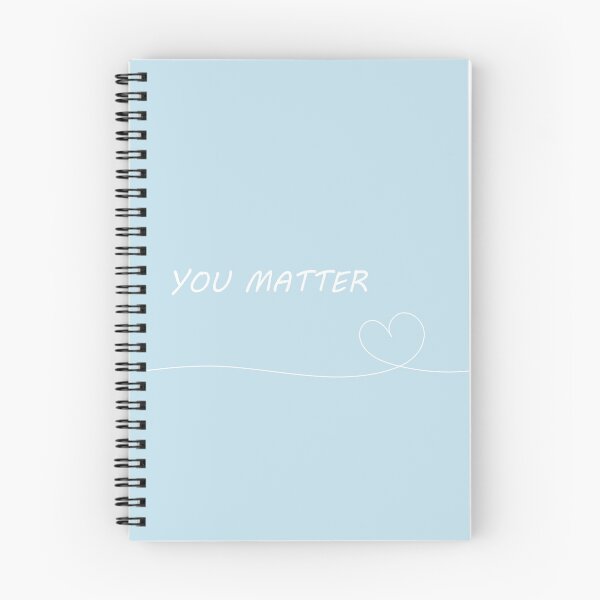 Artikelvorschau, Niedliche blaue Ästhetik "You Matter". entworfen und verkauft von GoodJobLola.