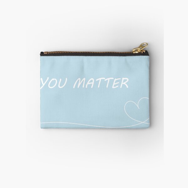 Item preview, Cute "You Matter" Blue Aesthetic designed and sold by GoodJobLola.