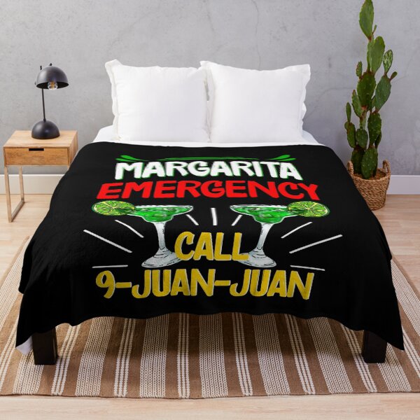 Item preview, Margarita Emergency Call 9 Juan Juan, Funny Margarita Quote designed and sold by orangeblue21.