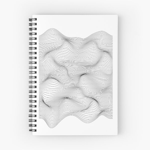 Item preview, minimal line wave design designed and sold by Izzz P.