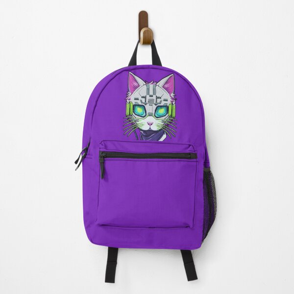 Item preview, Cyberpunk cat - Hacker | "Cybercat Chronicles" collection designed and sold by RESToRAPTOR.
