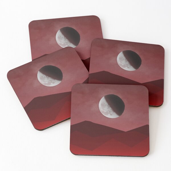 Item preview, Red moon and sky designed and sold by mia-alice85.