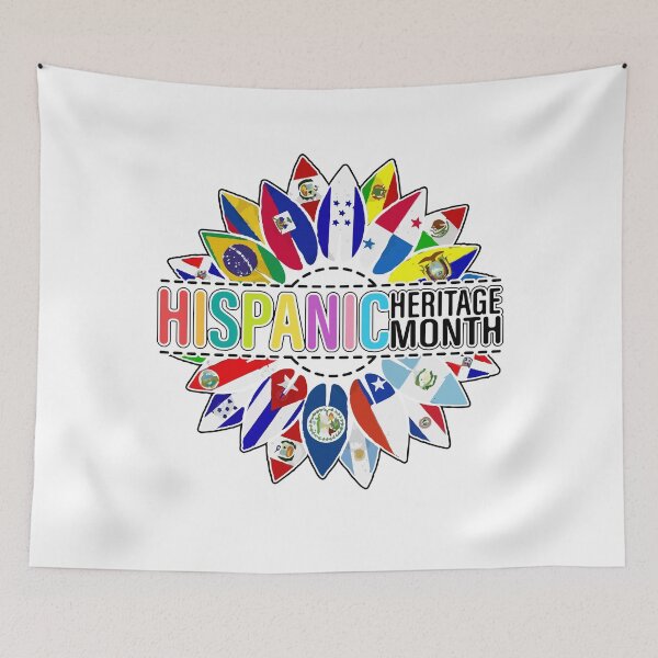 Item preview, Women Men National Hispanic Heritage Month Sunflower Latino designed and sold by siizoxii.