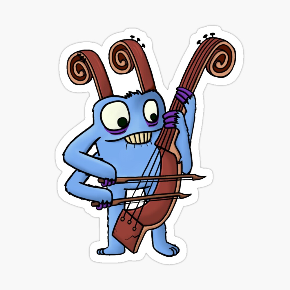 My Singing Monsters Bowgart Sticker for Sale by LeprosyKing | Redbubble