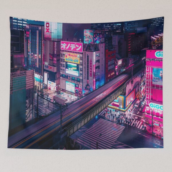 Item preview, Cyberpunk Train Line designed and sold by TokyoLuv.