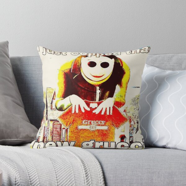 gru gun meme Throw Pillow for Sale by gketheredge