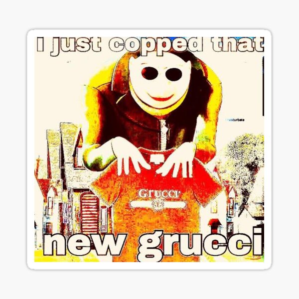 Gru meme Sticker for Sale by Eddlela