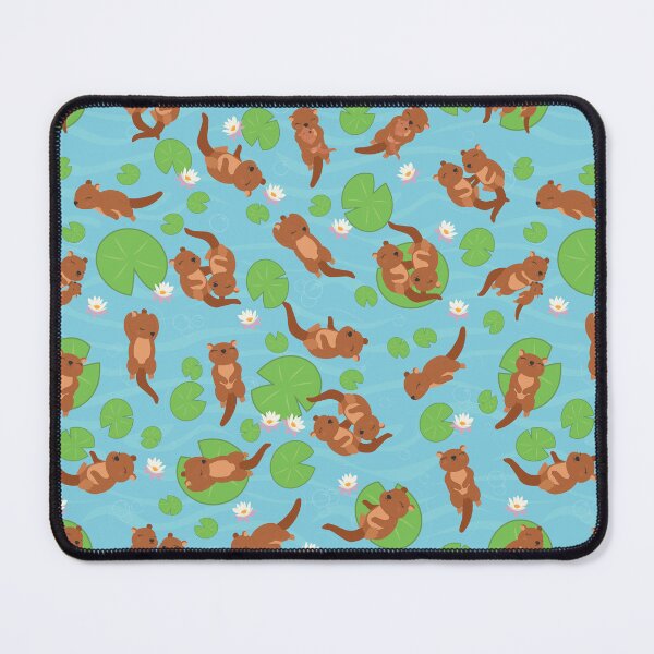 Artikelvorschau, Otter schwimmen im See entworfen und verkauft von GriffyPrints.