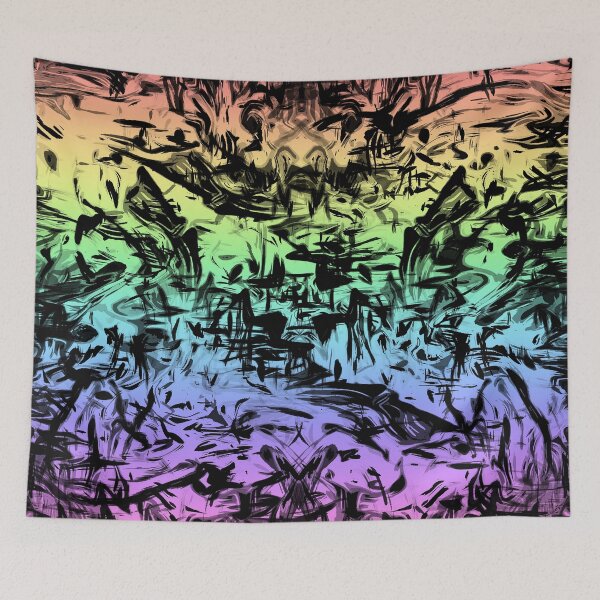 Item preview, Scribbly Rainbow designed and sold by BeJolley.