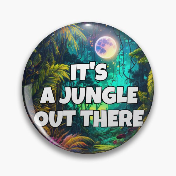 Item preview, It's A Jungle Out There designed and sold by sparkzeno.