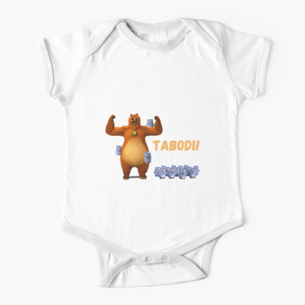 Happy Lemmings Tabodi and Grizzy Short Sleeve Baby One-Piece