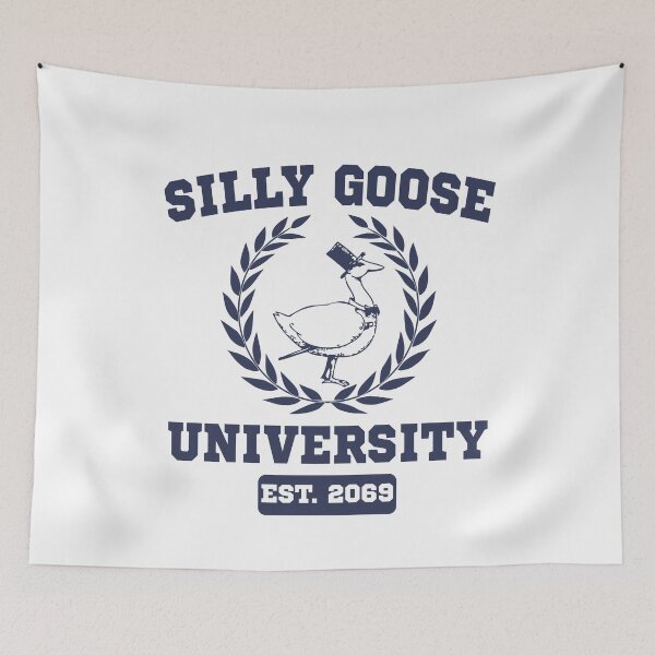 Item preview, Silly Goose University Funny Meme School Bird designed and sold by Daytone.