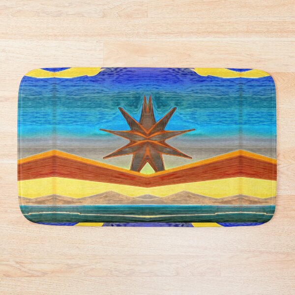 Item preview, *LUMINOUS CONCERTO FOR A NINE-POINTED STAR, IN OCEAN MOON - BAHA'I SIGN - UNITY IN DIVERSITY - BAHA'I WORLD PEACE - UNIVERSAL LOVE - WORLD CITIZEN* designed and sold by Ralek.