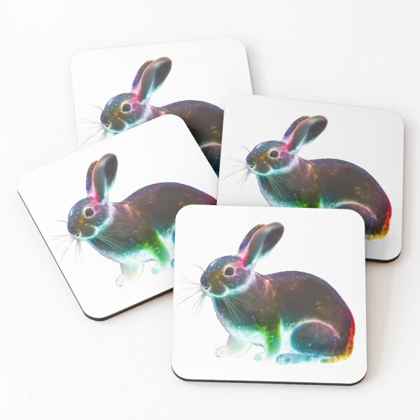 Item preview, Wonderful and Colourful Rabbit - Awesome Art designed and sold by GloriousArtSKD.