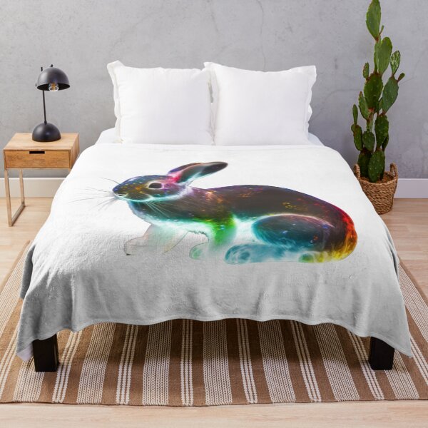 Item preview, Wonderful and Colourful Rabbit - Awesome Art designed and sold by GloriousArtSKD.