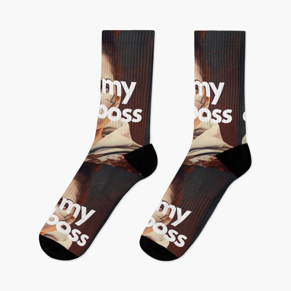 Item preview, I am my own boss White on Black entrepreneur empowering bold confident designed and sold by EmprendeHoy.