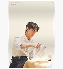 EXO (엑소) Cafe Universe - Sehun (세훈) Poster