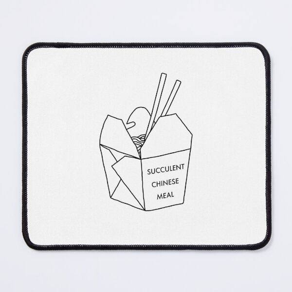 Item preview, Minimalist Succulent Chinese Meal Design designed and sold by MeanderCo.