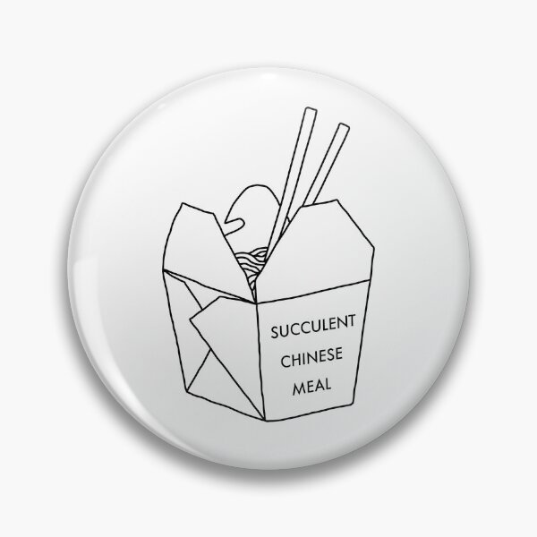 Item preview, Minimalist Succulent Chinese Meal Design designed and sold by MeanderCo.