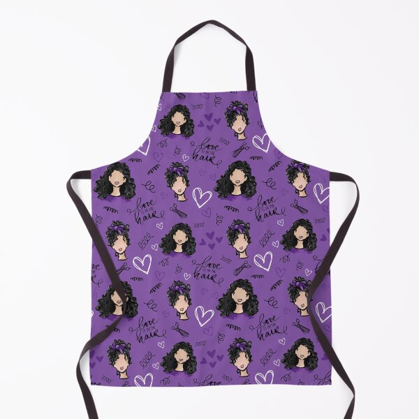Item preview, Love is in the Hair (Black) designed and sold by Curly-Cuties.