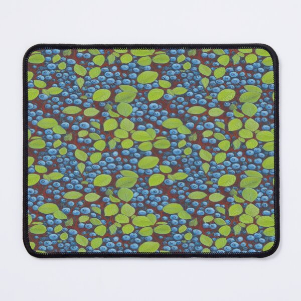 Artikelvorschau, Blueberries in Bloom Pattern entworfen und verkauft von ArtificialCraft.