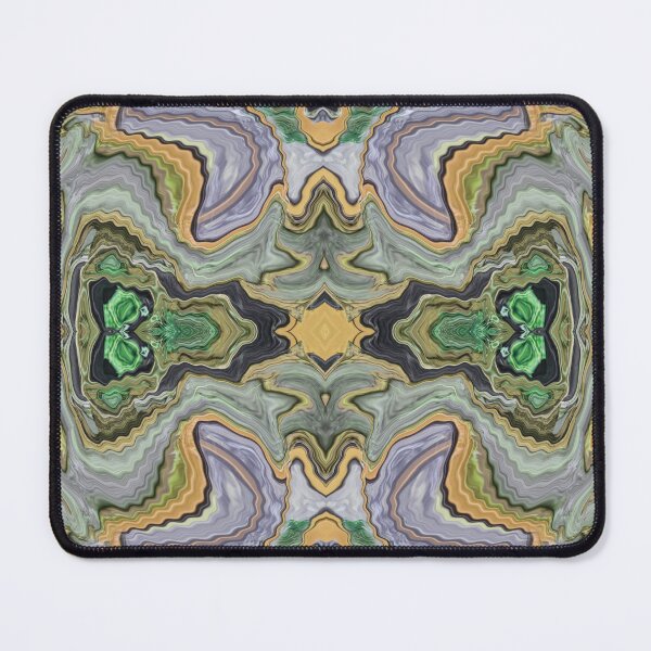Item preview, A Rich Gold & Green Marbling Pattern designed and sold by Orla Cahill Photography.