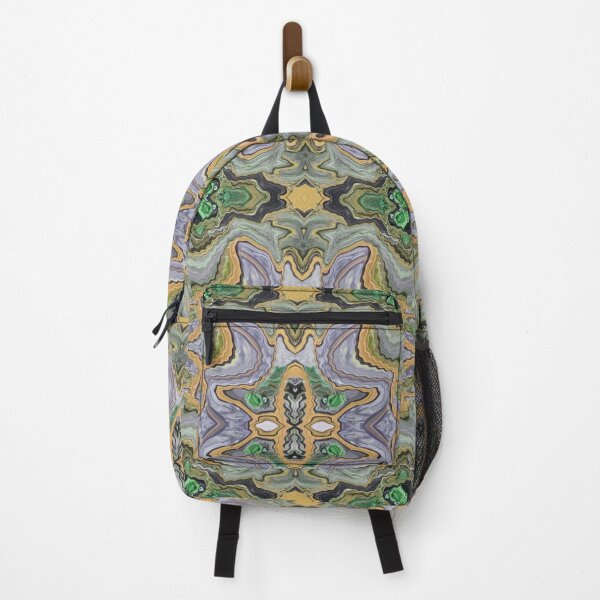 Item preview, A Rich Gold & Green Marbling Pattern designed and sold by Orla Cahill Photography.
