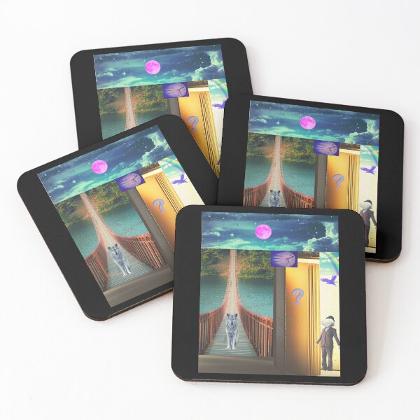 Item preview, Wolf on Bridge Fantasy Scene designed and sold by Planet Agora.