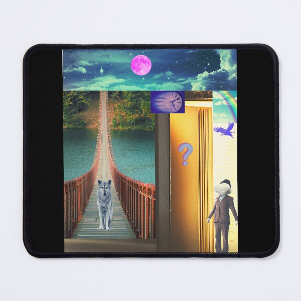 Item preview, Wolf on Bridge Fantasy Scene designed and sold by Planet Agora.