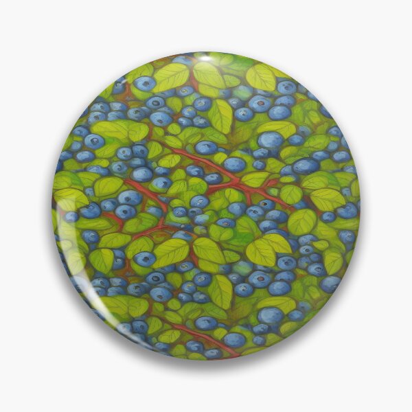 Artikelvorschau, Blueberries Galore in the Bushes entworfen und verkauft von ArtificialCraft.