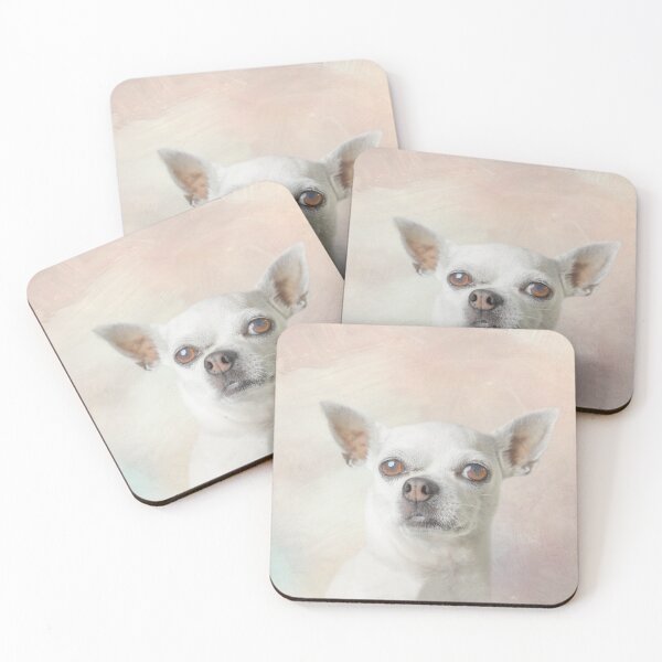 Item preview, White Chihuahua 01 designed and sold by Elisabeth Lucas.