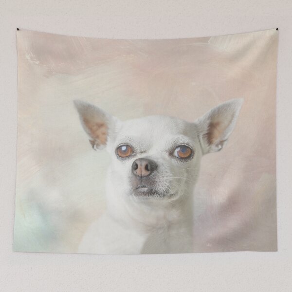 Item preview, White Chihuahua 01 designed and sold by Elisabeth Lucas.