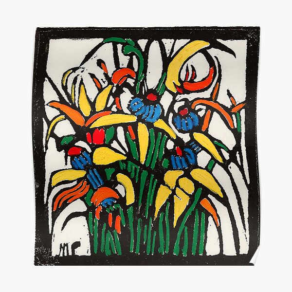 art de Margaret Preston 1936 fleurs Poster